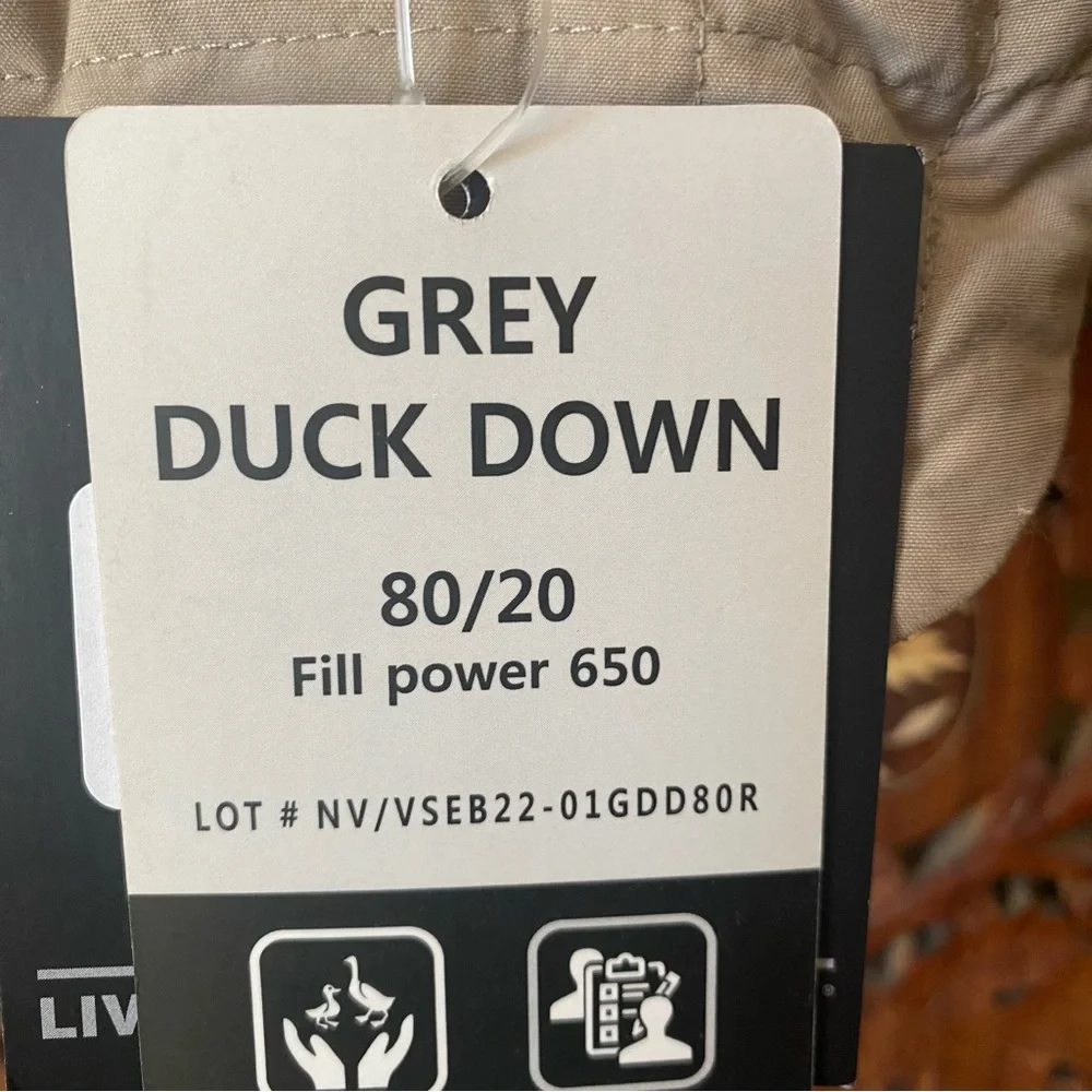 EDDIE BAUER WOMEN’S SIZE MEDIUM EARLY WINTER ANORAK IN STONE - Picture 9 of 15